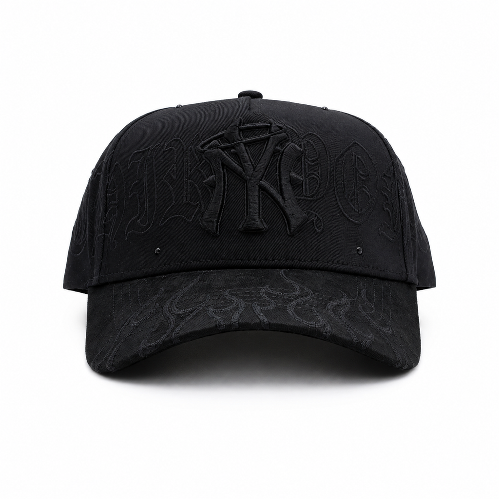 31 HATS- GORRA FLAMES BLACK