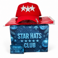 STAR HATS CLUB- TRIPLE STAR RED FULL SET