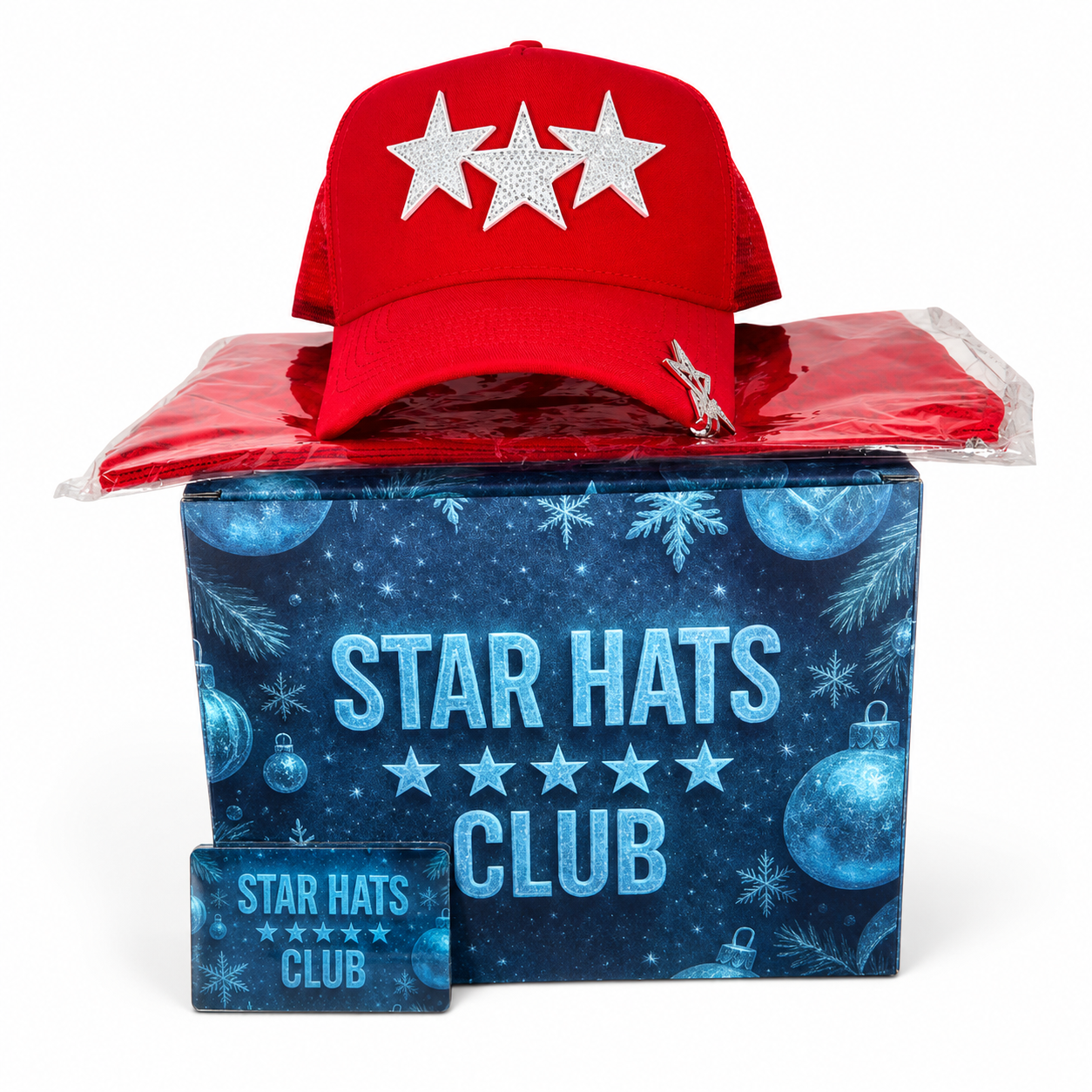 STAR HATS CLUB- TRIPLE STAR RED FULL SET