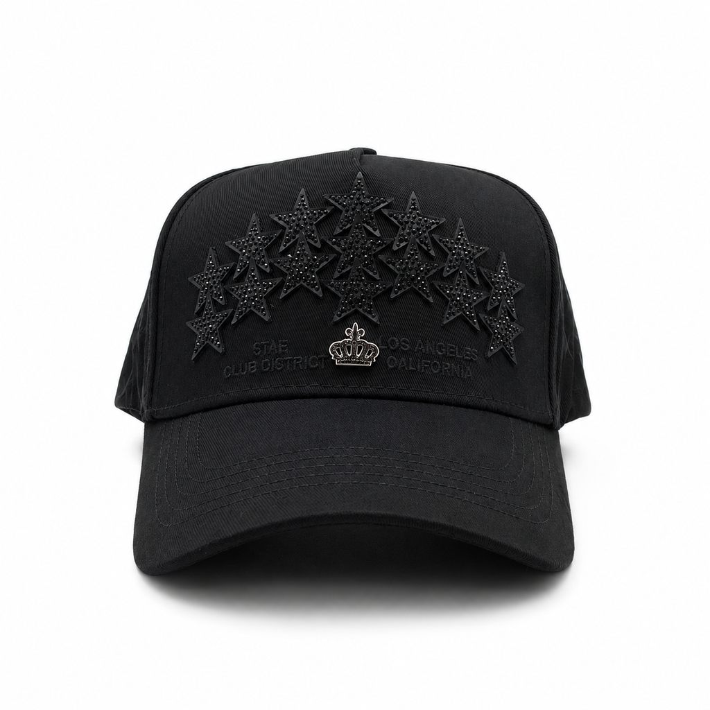 STAR HATS CLUB- TOTAL BLACK DISTRICT