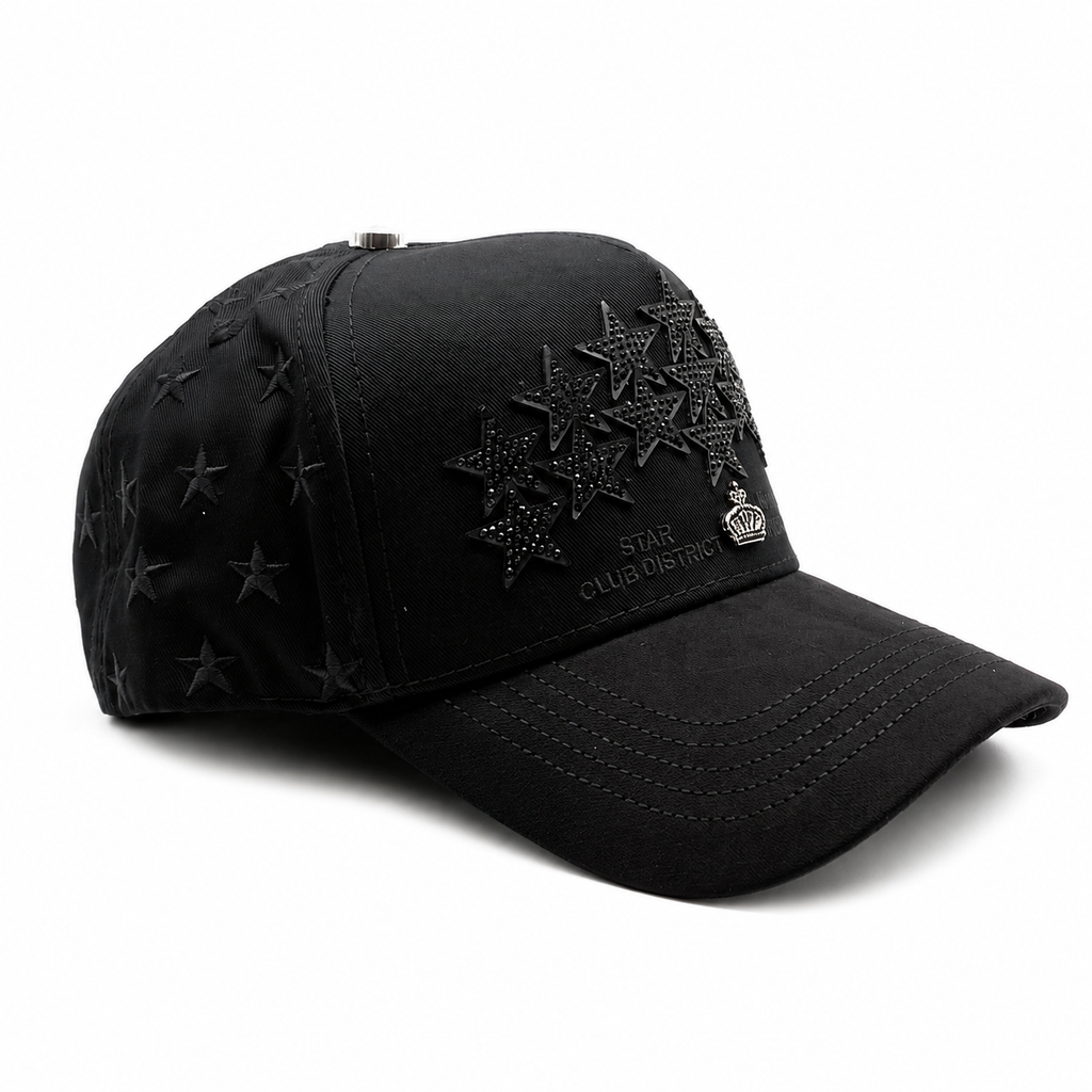 STAR HATS CLUB- TOTAL BLACK DISTRICT