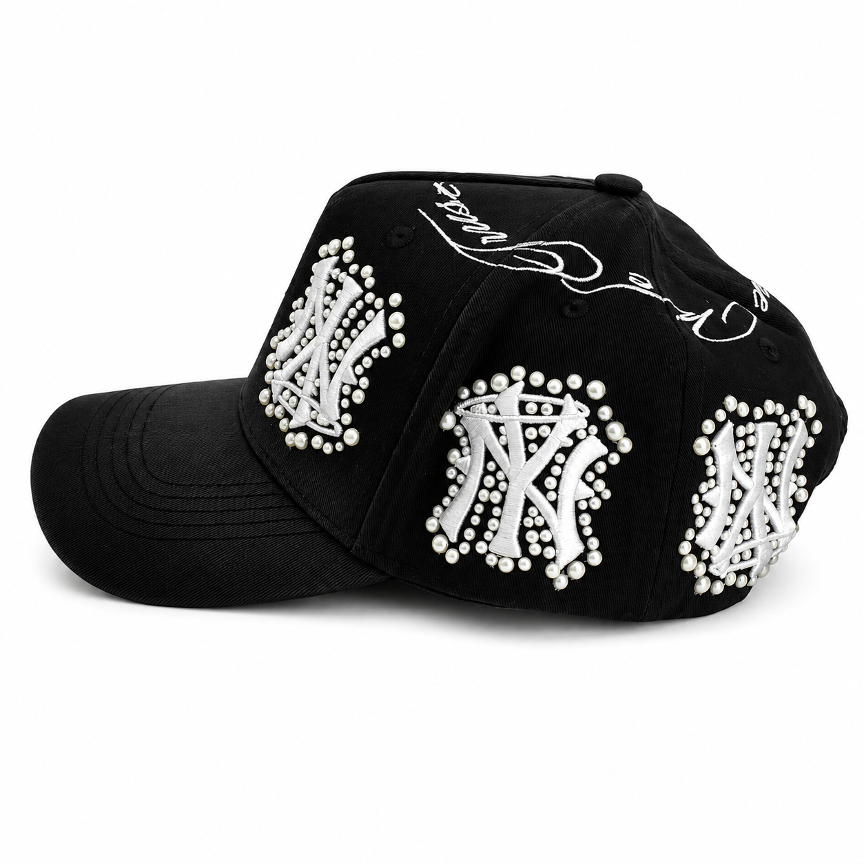GORRA 31 HATS PERLAS BLANCAS