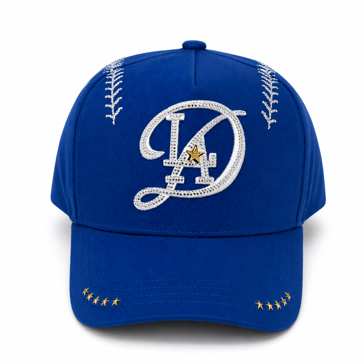 GORRA BIGG BOSS AZUL CON DETALLES BLANCOS