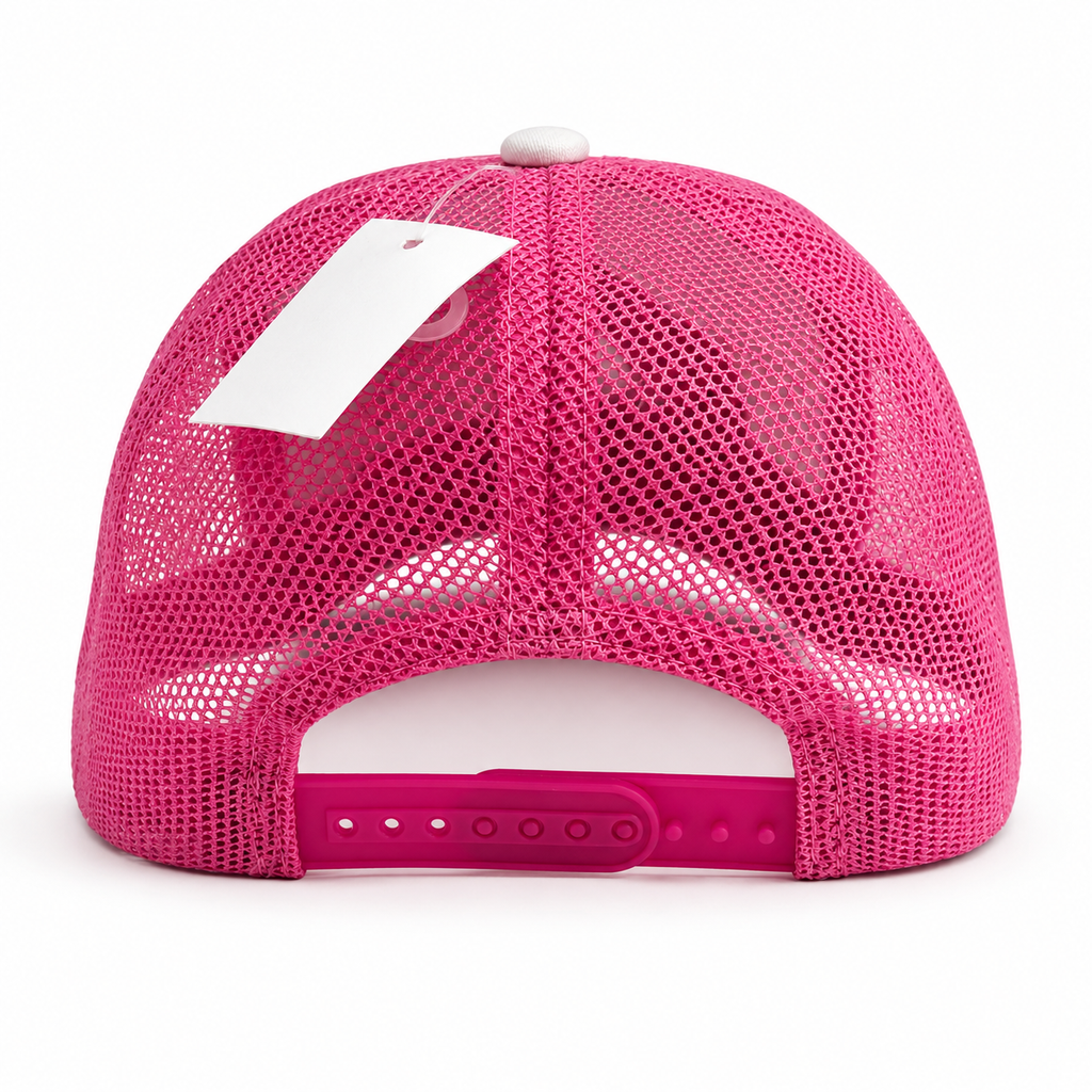 GORRA BASS PRO SHOP COLOR BLANCO Y ROSA