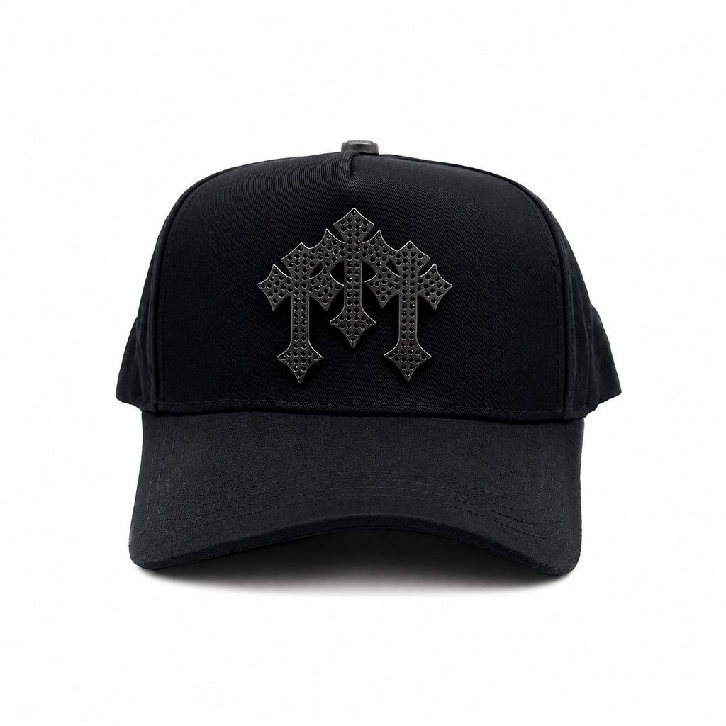 BARBAS HATS- CHROME BLACKOUT