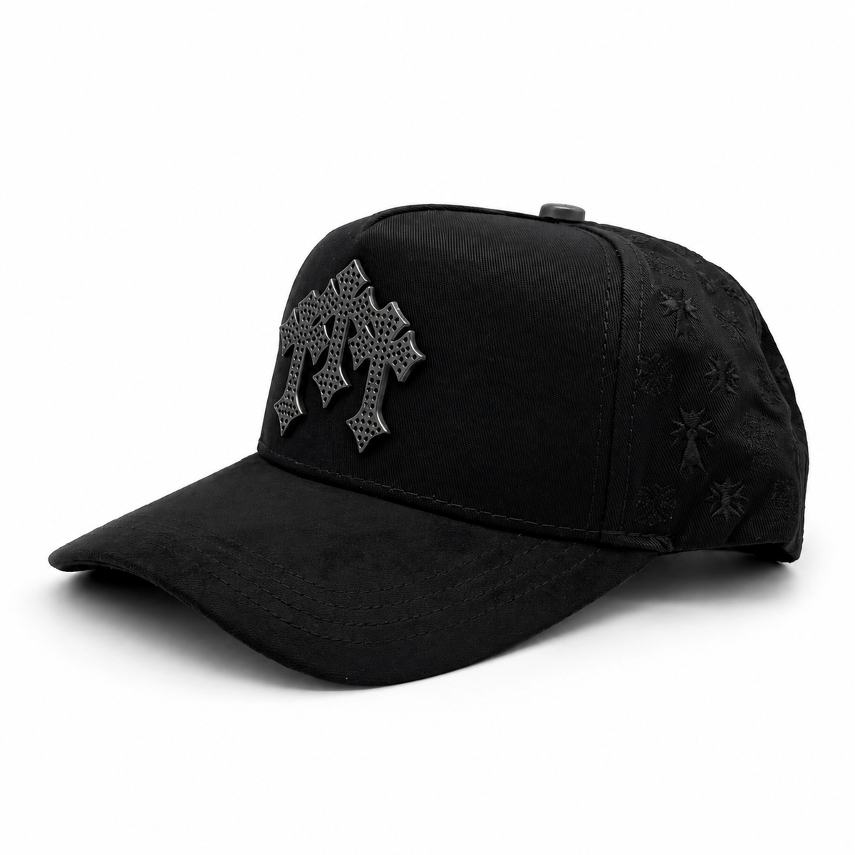BARBAS HATS- CHROME BLACKOUT