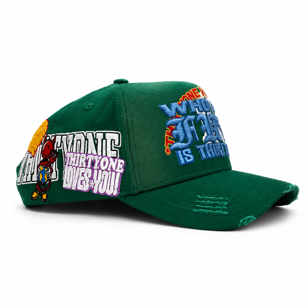GORRA 31 HATS- WHO TF IS TRIRTY ONE FULL SET