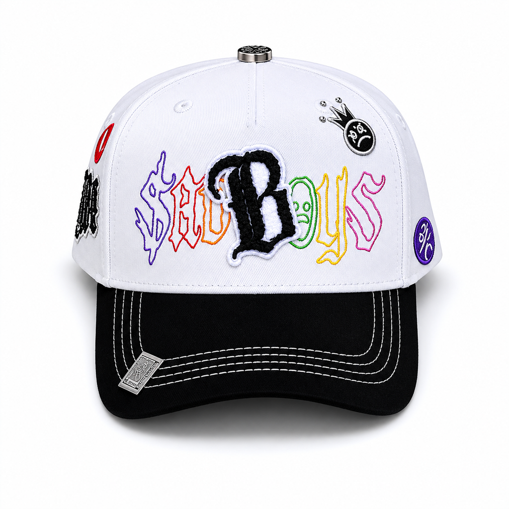 GORRA BIGG BOSS - SAD BOYZ  BLANCO