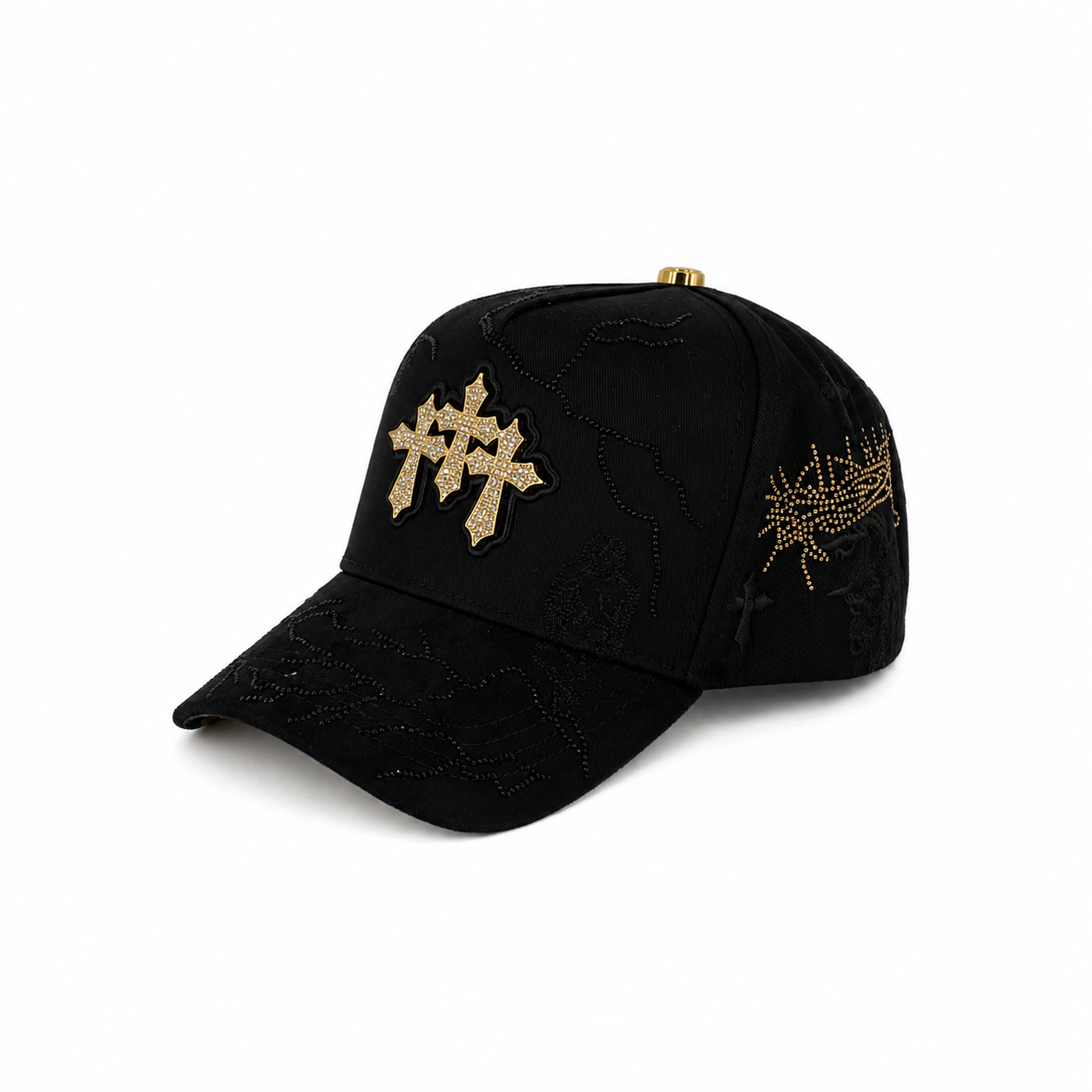 GORRA BIGG BOSS - TRIPLE CRUZ DORADA