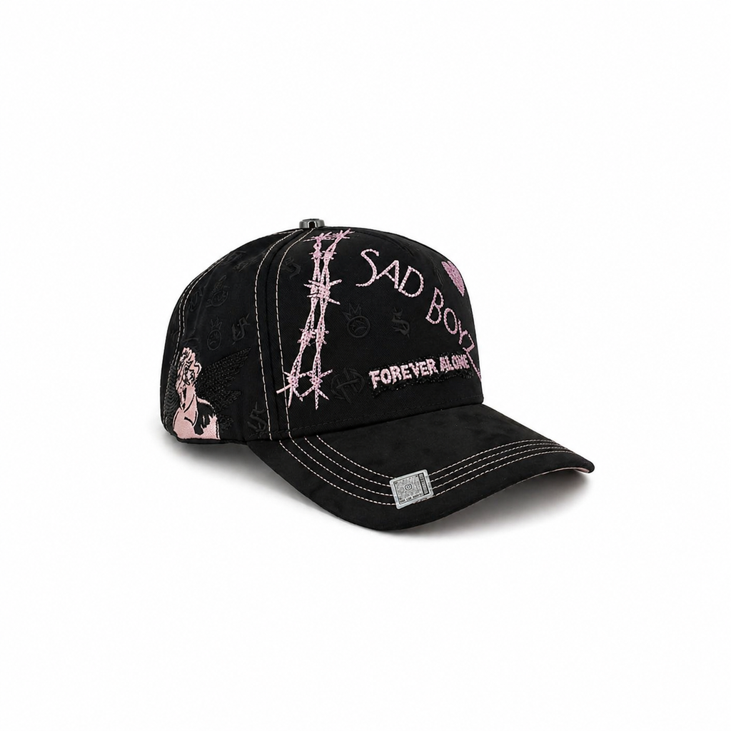 GORRA BIGG BOSS - SAD BOYZ FOREVER ROSA
