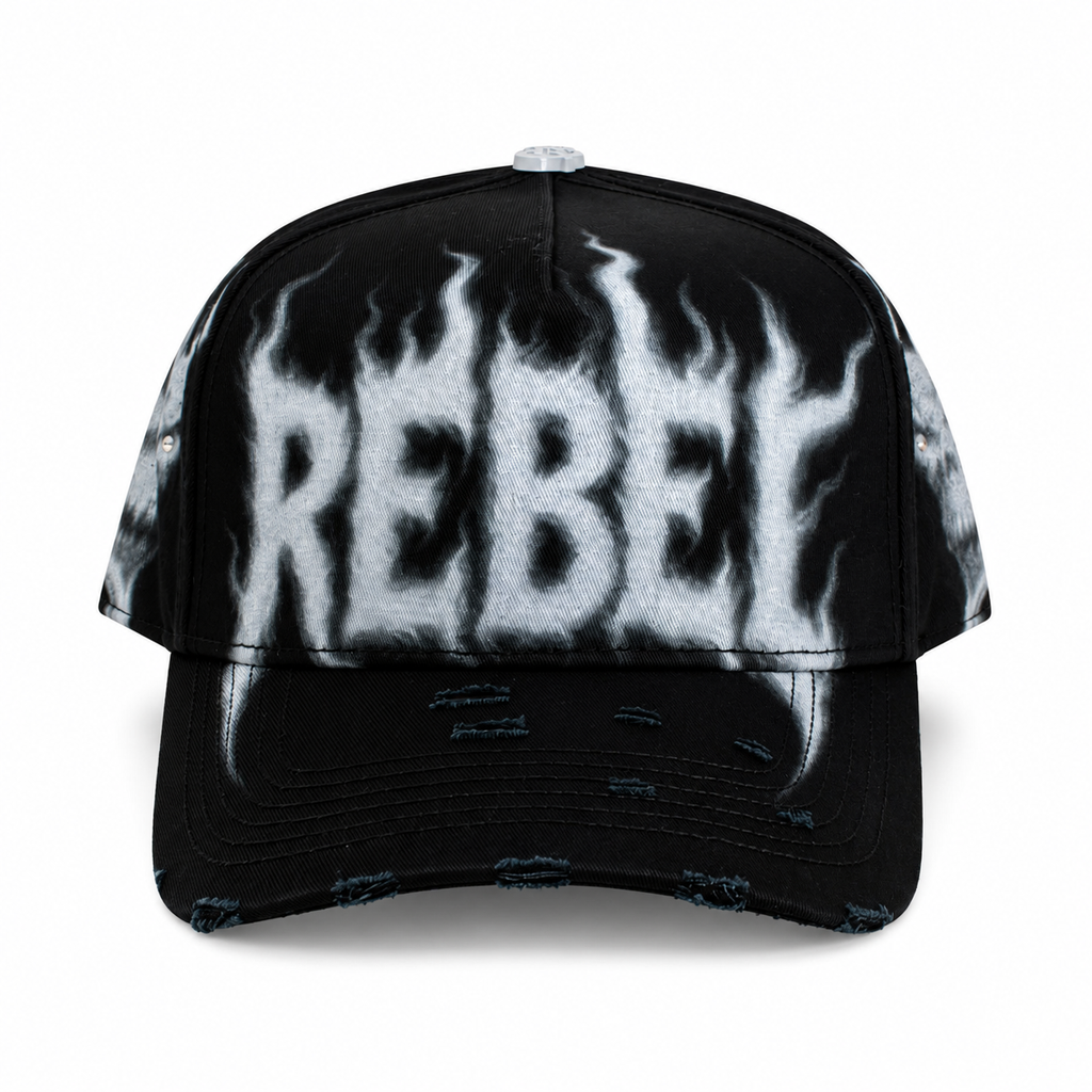 GORRA REBEL HATS BLACK MASK OFF