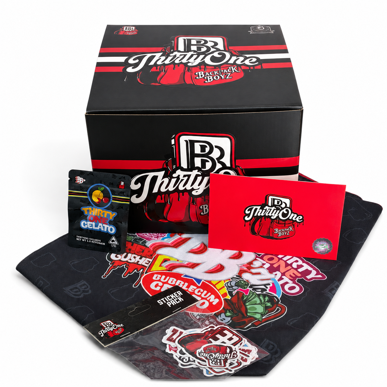 31 HATS- FULL SET BACKPACK BOYZ "GELATO"