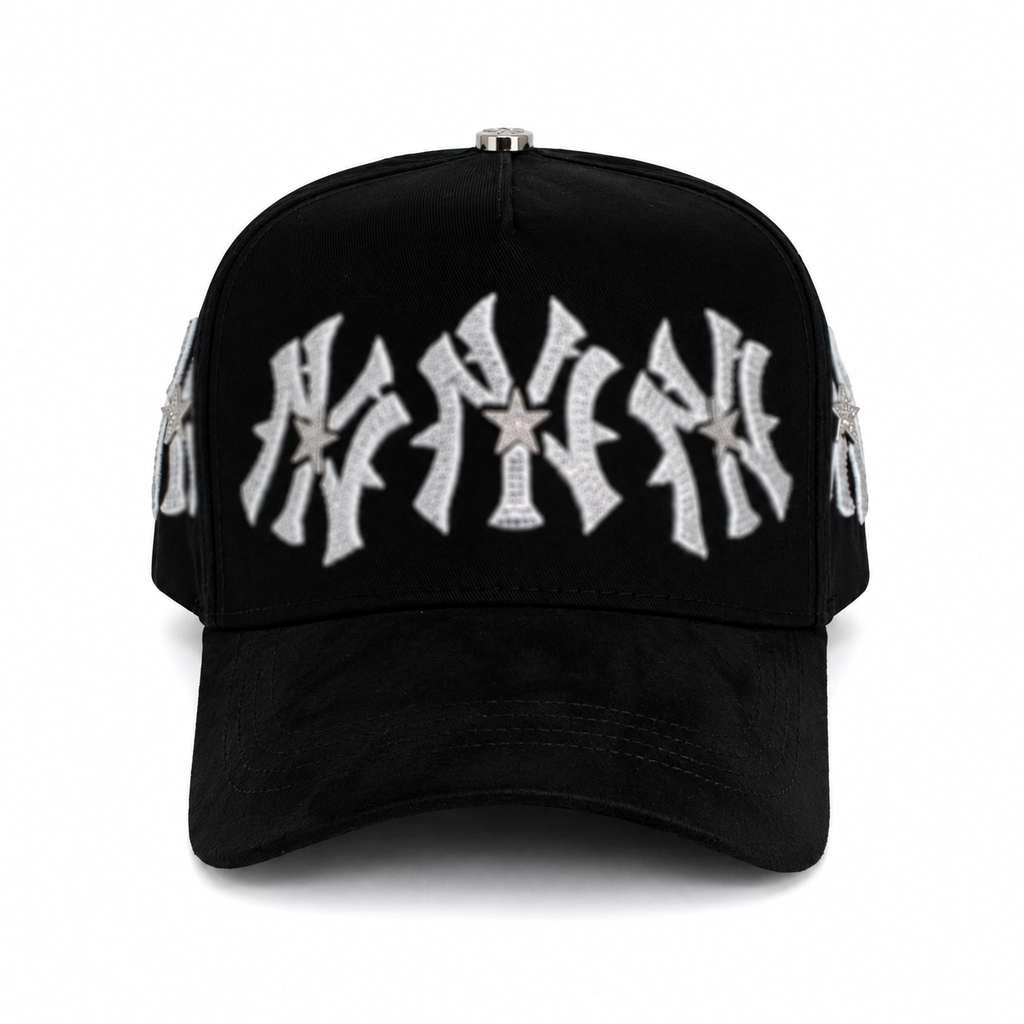 GORRA STAR HATS CLUB BLACK CRYSTAL