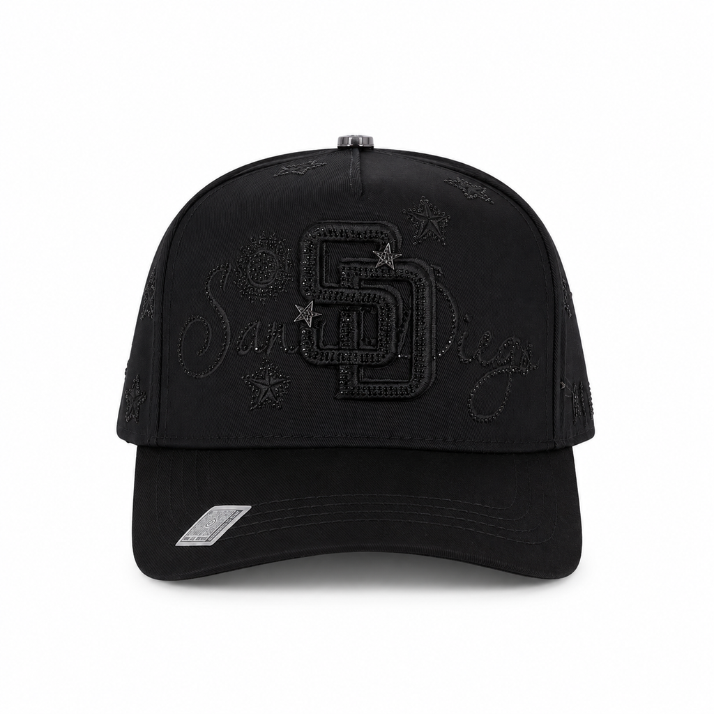 GORRA BIGG BOSS - SAN DIEGO ESTRELLAS NEGRA