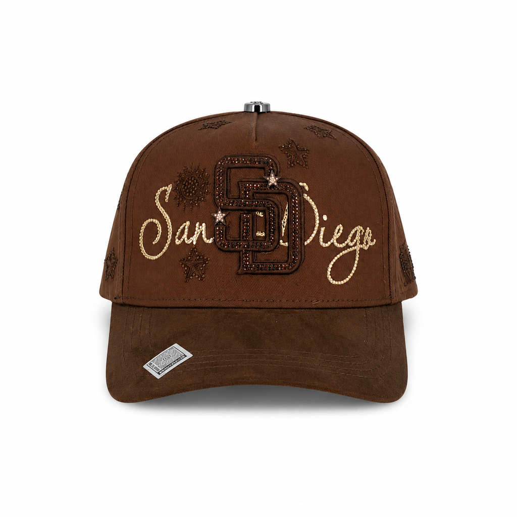 GORRA BIGG BOSS - SAN DIEGO ESTRELLAS COLOR CAFE