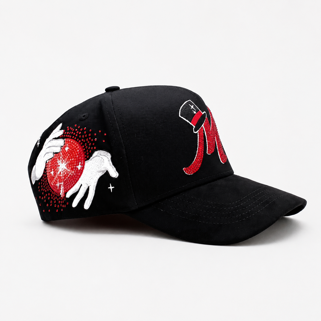31 HATS- GORRA EL MAGO ROJO  INCLUYE FULL SET