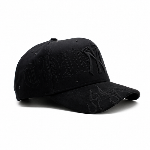 31 HATS- GORRA FLAMES BLACK