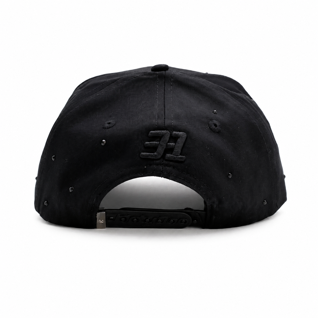 31 HATS- GORRA FLAMES BLACK