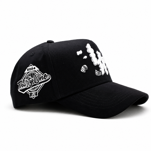 31 HATS- GORRA LA MONEY CLOUDS BLACK VERSION