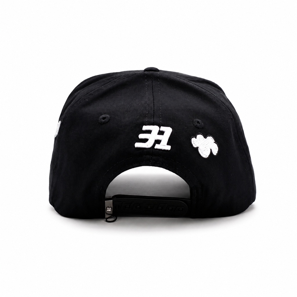 31 HATS- GORRA LA MONEY CLOUDS BLACK VERSION
