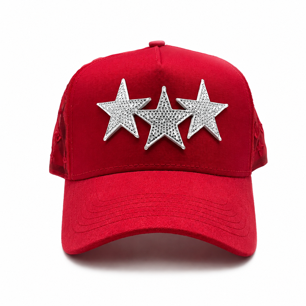 STAR HATS CLUB- TRIPLE STAR RED FULL SET