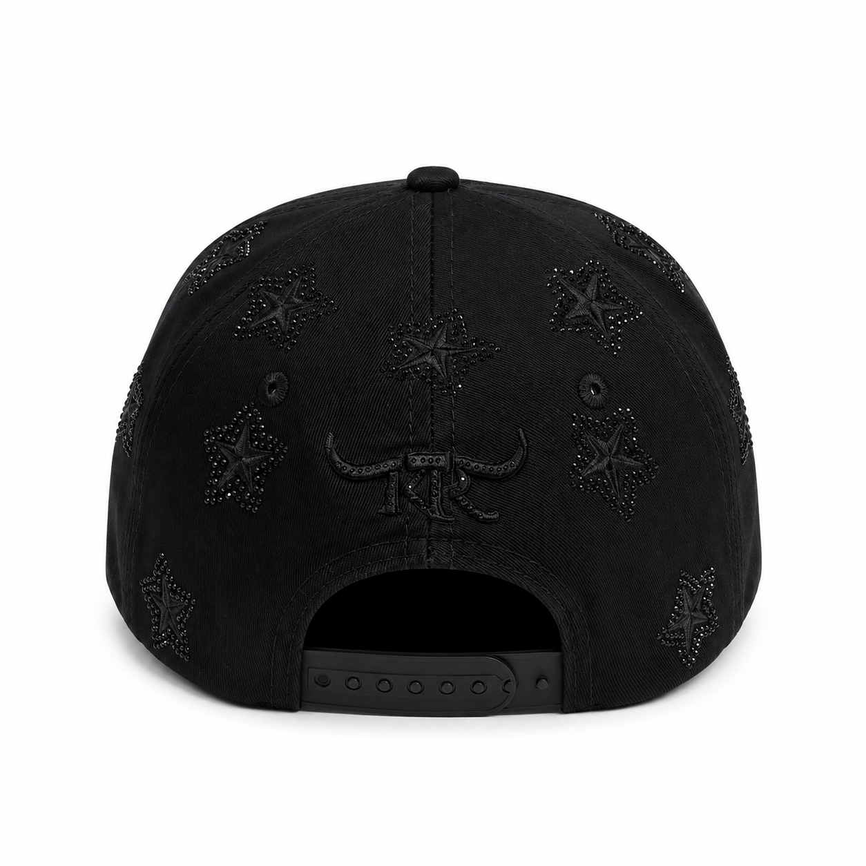 Gorra Bigg Boss Tk Ranch Detalle De Estrellas Negro