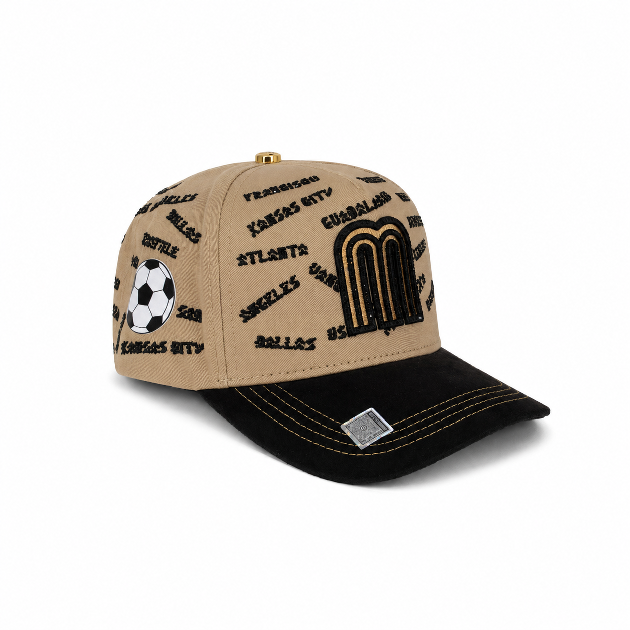 GORRA BIGG BOSS - MEXICO CHAMPIONS BEIGE