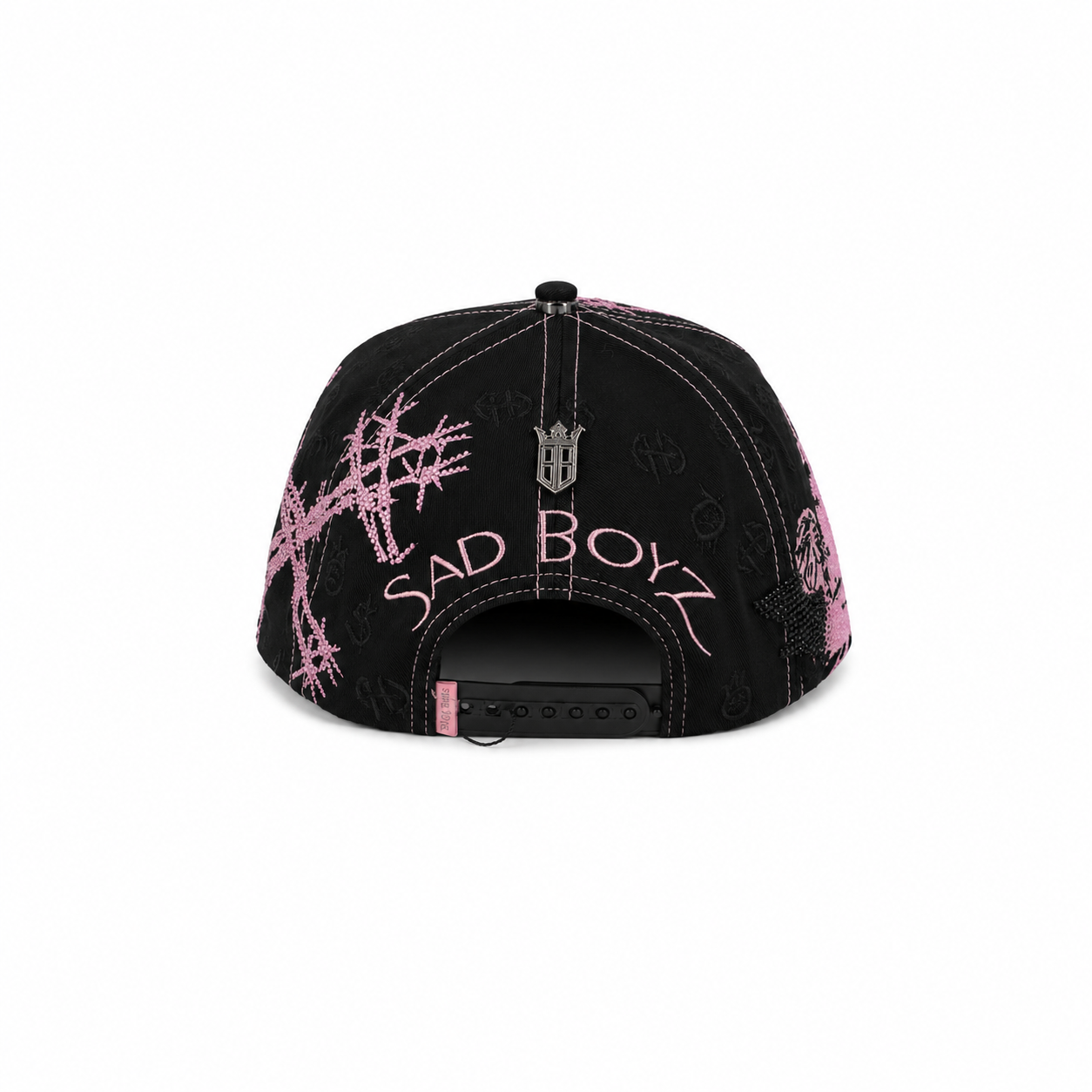 GORRA BIGG BOSS- SAD BOYZ FOREVER ROSA