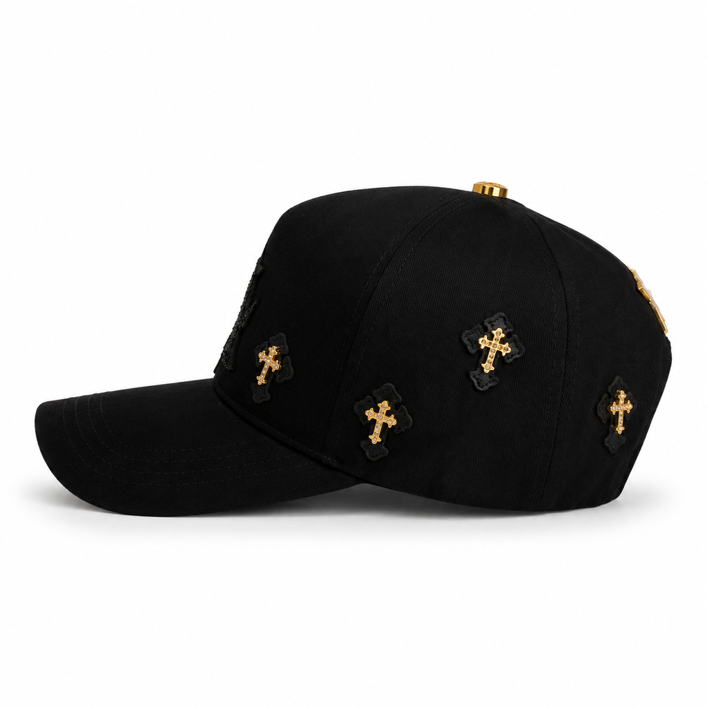 GORRA BIGG BOSS LA CRUCES DORADA