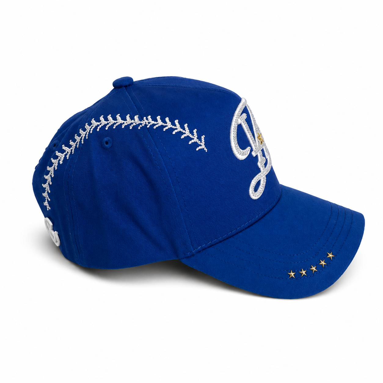 GORRA BIGG BOSS AZUL CON DETALLES BLANCOS