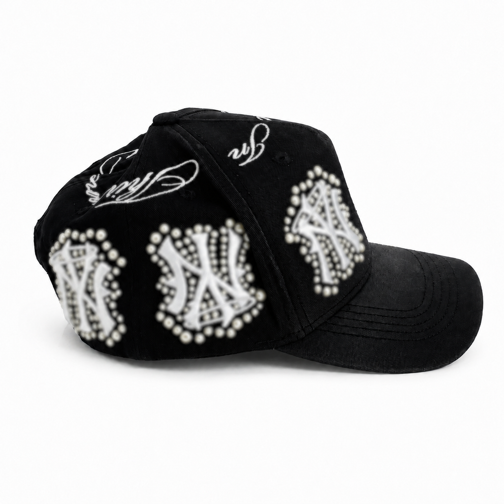 GORRA 31 HATS PERLAS BLANCAS