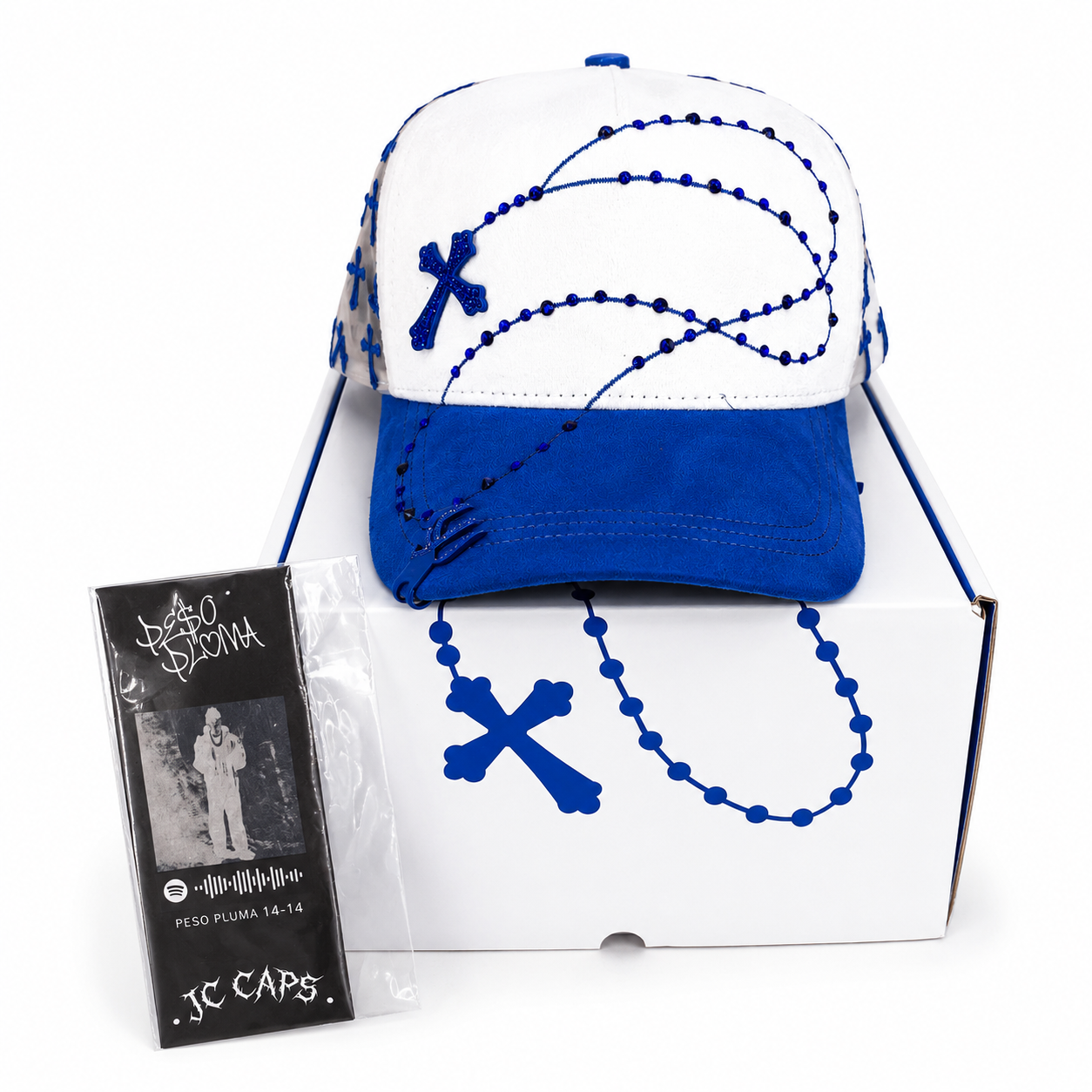 GORRA - JC CAPS EXODO BLANCO & AZUL