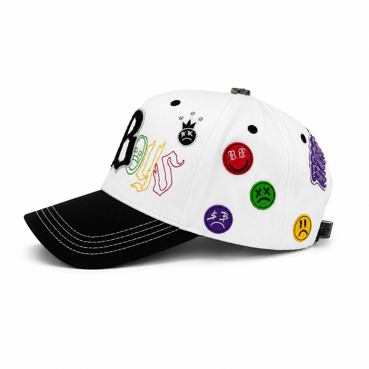 GORRA BIGG BOSS - SAD BOYZ  BLANCO