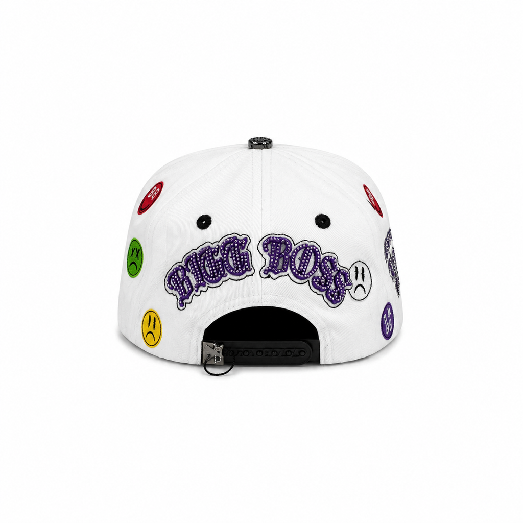 GORRA BIGG BOSS - SAD BOYZ  BLANCO