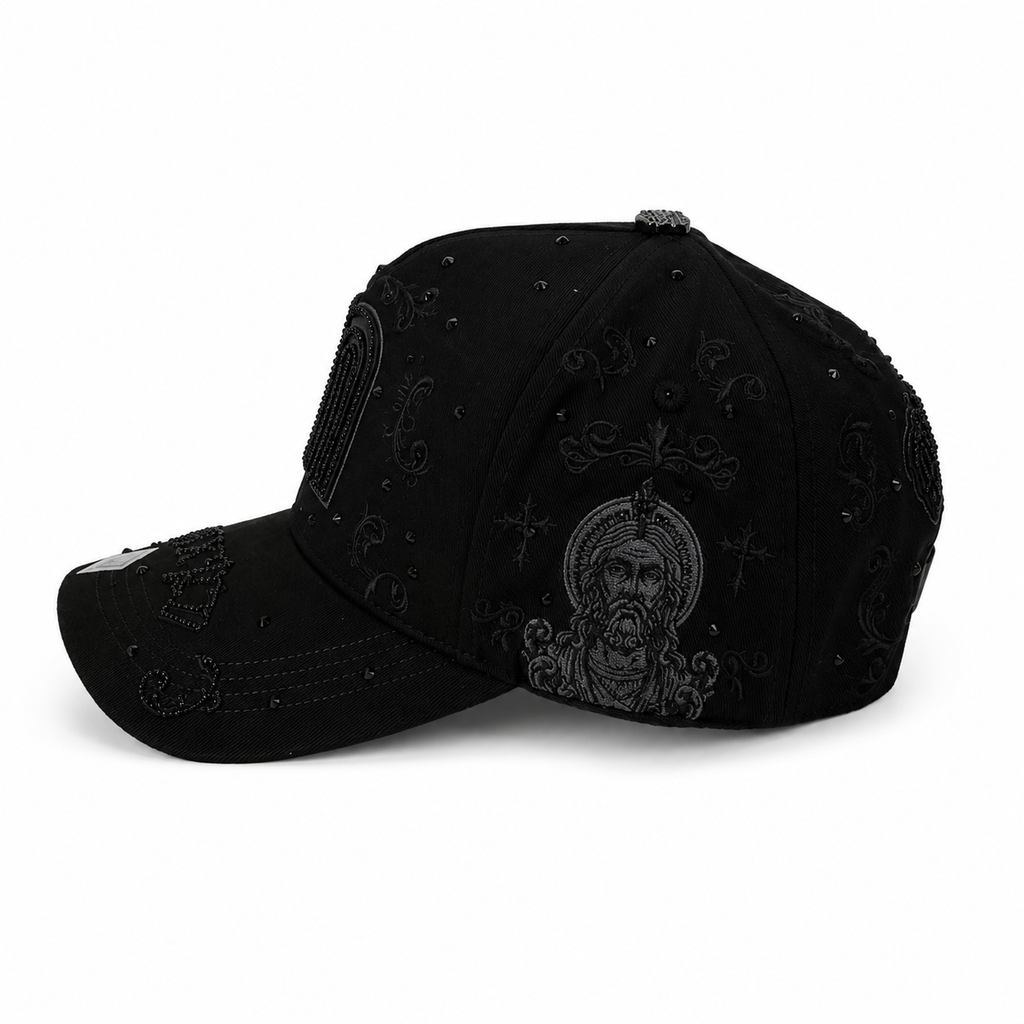 GORRA BIGG BOSS MEXICO BRILLOS COLOR NEGRO