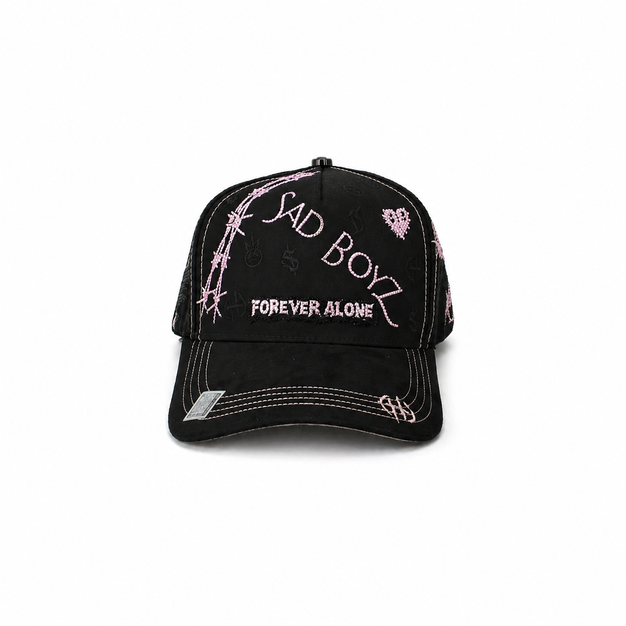 GORRA BIGG BOSS - SAD BOYZ FOREVER ROSA