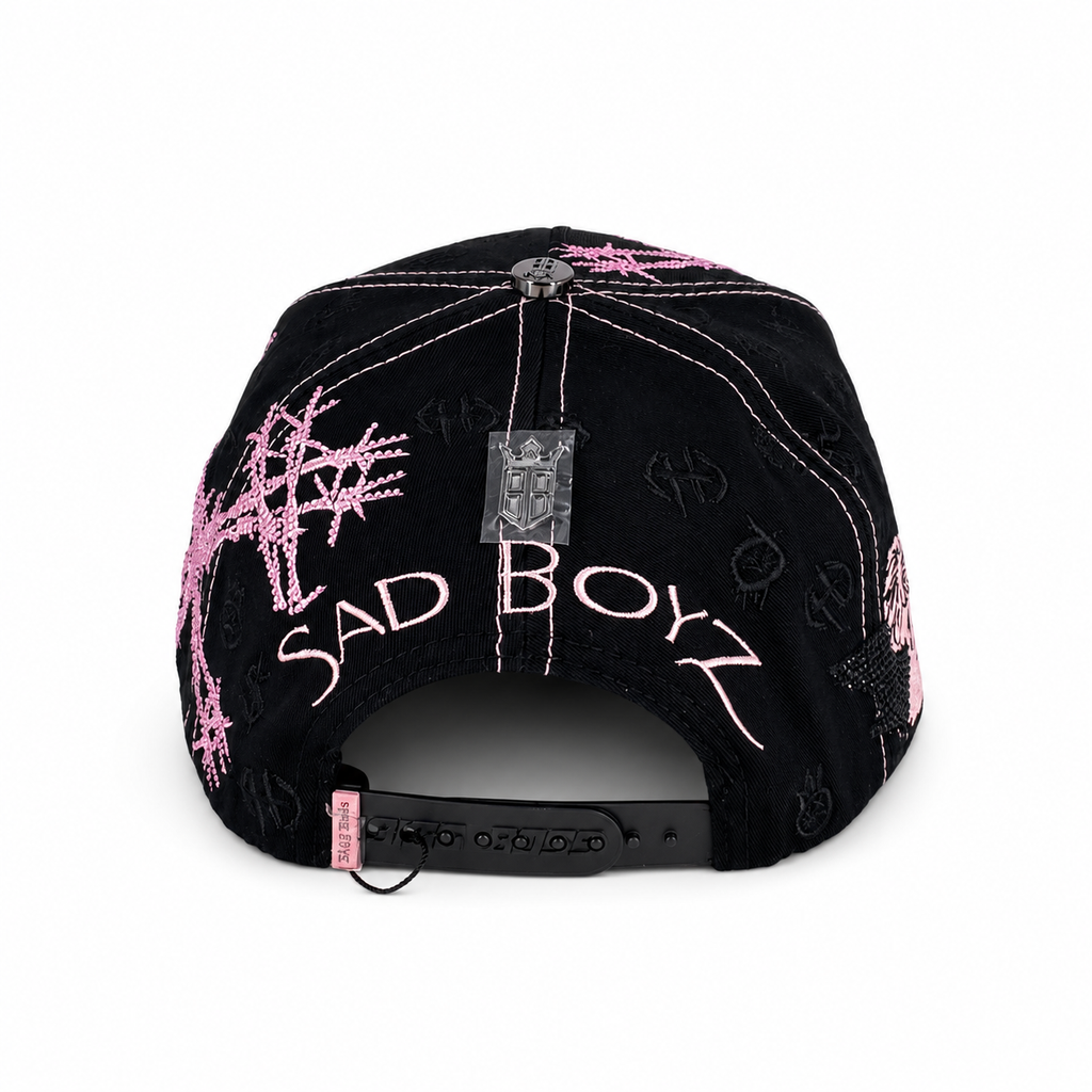 GORRA BIGG BOSS - SAD BOYZ FOREVER ROSA