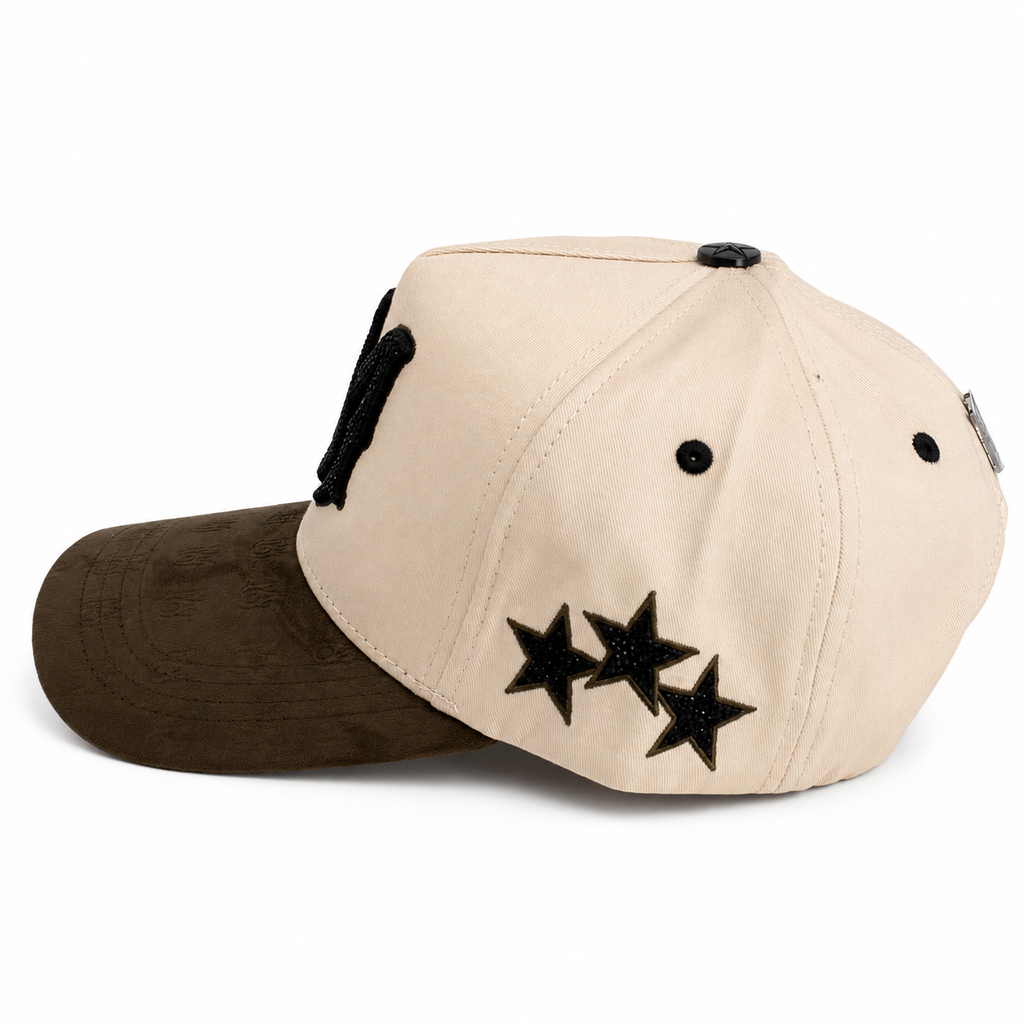 GORRA BIGG BOSS AMIRI BEIGE CAFE