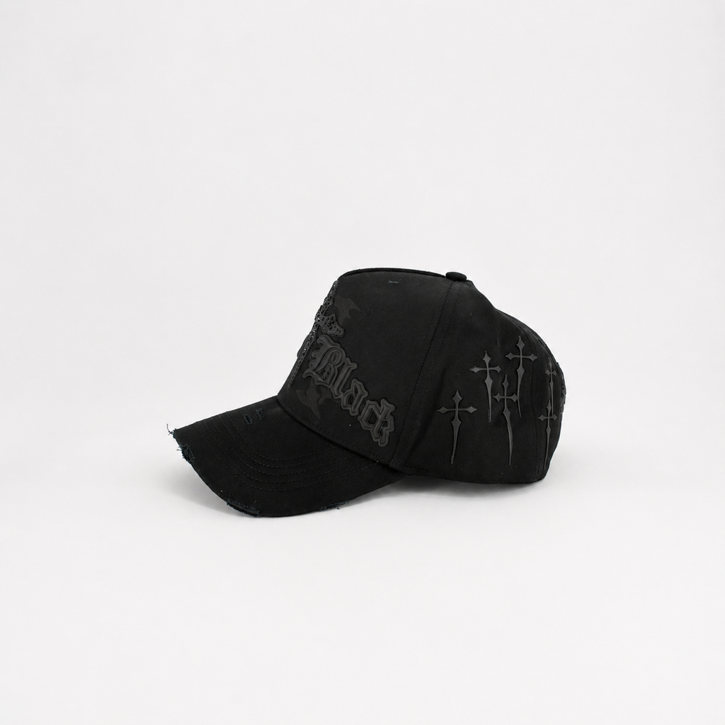GORRA RUDE AWAKENIGNS- TOTAL BLACK COLABORACION CON TOMBOCHIO