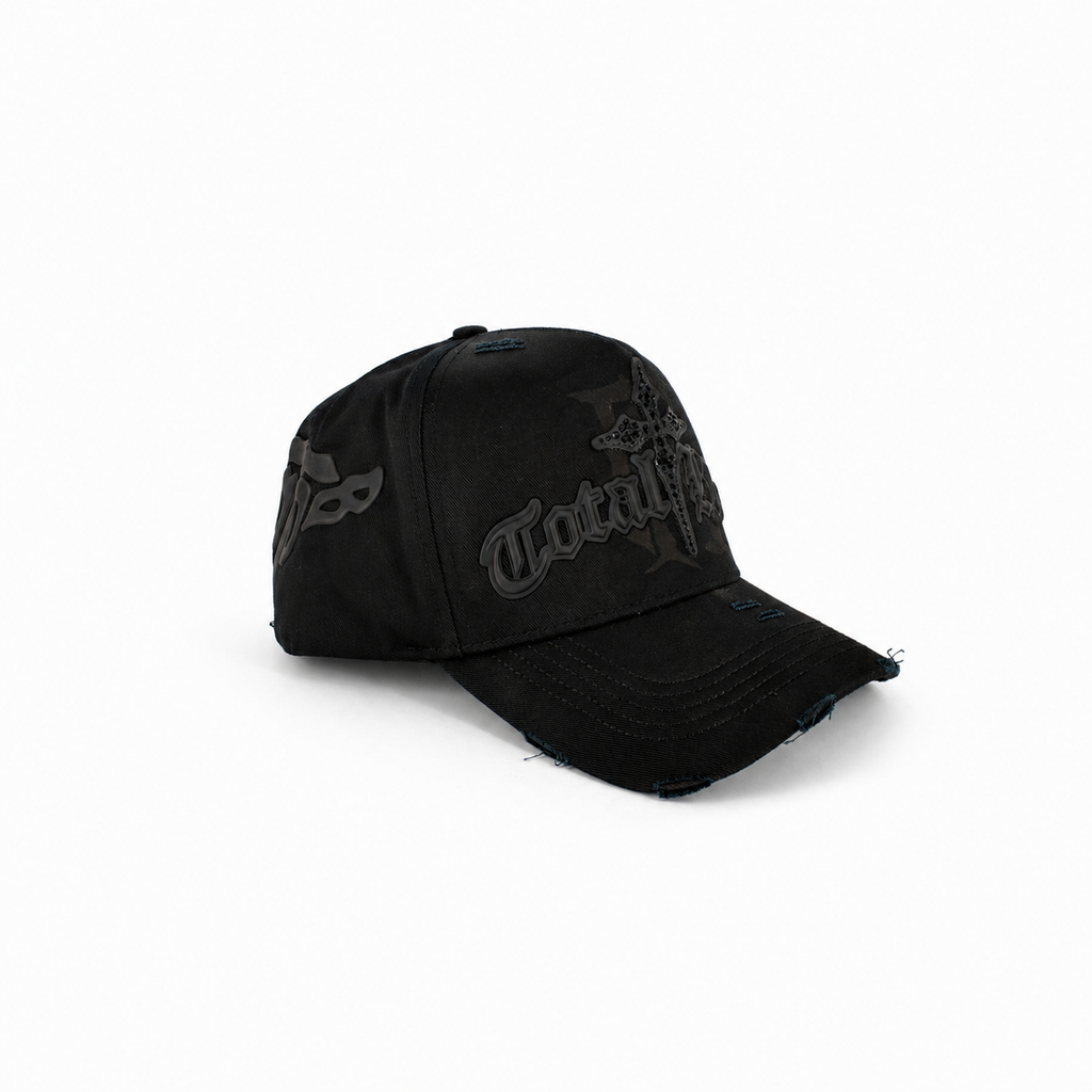 GORRA RUDE AWAKENIGNS- TOTAL BLACK COLABORACION CON TOMBOCHIO