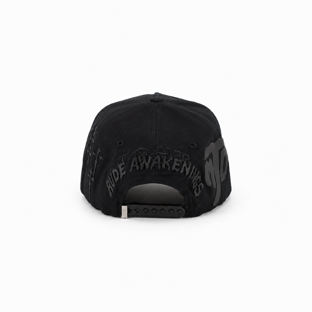 GORRA RUDE AWAKENIGNS- TOTAL BLACK COLABORACION CON TOMBOCHIO