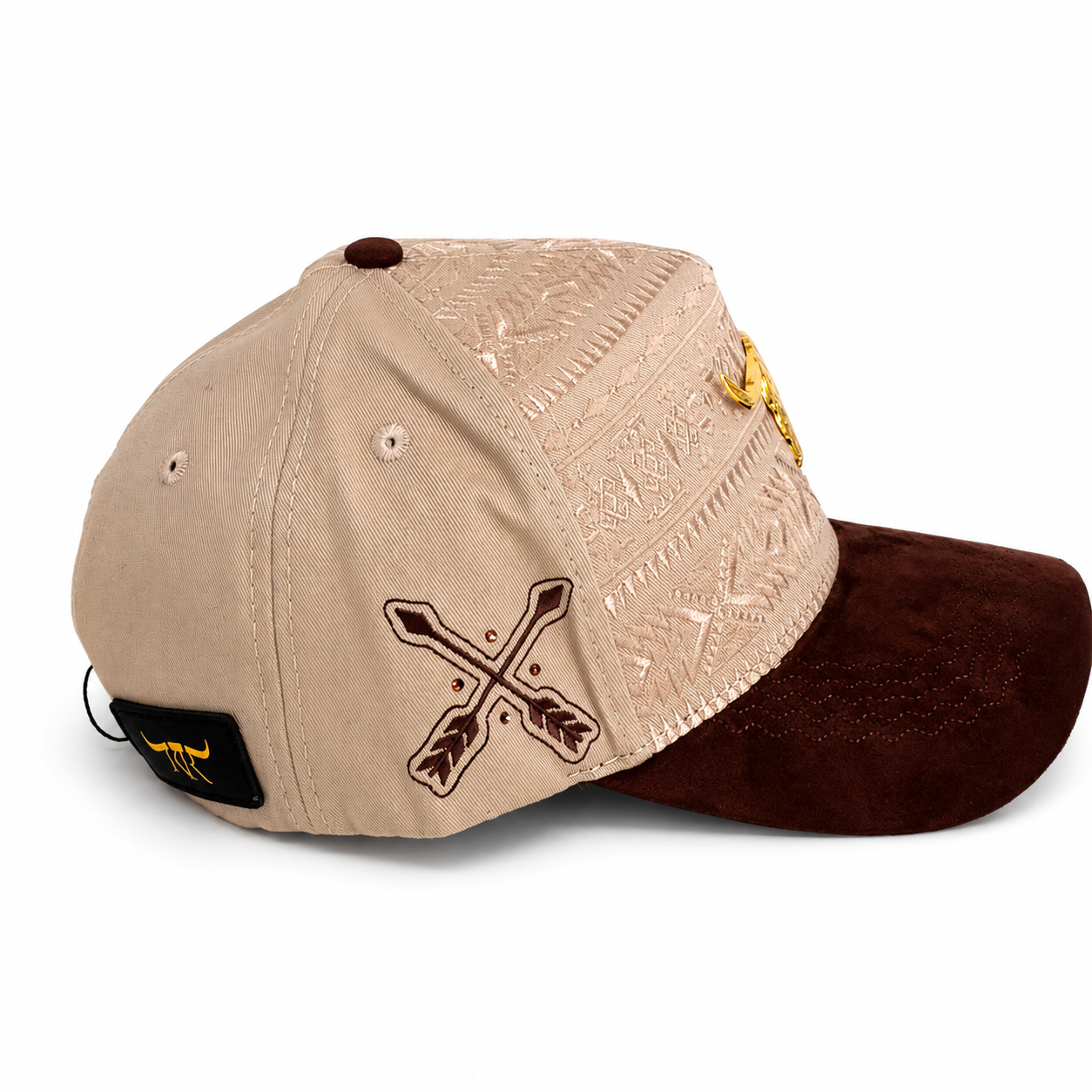GORRA BIGG BOSS TK RANCH TORO DORADO BEIGE