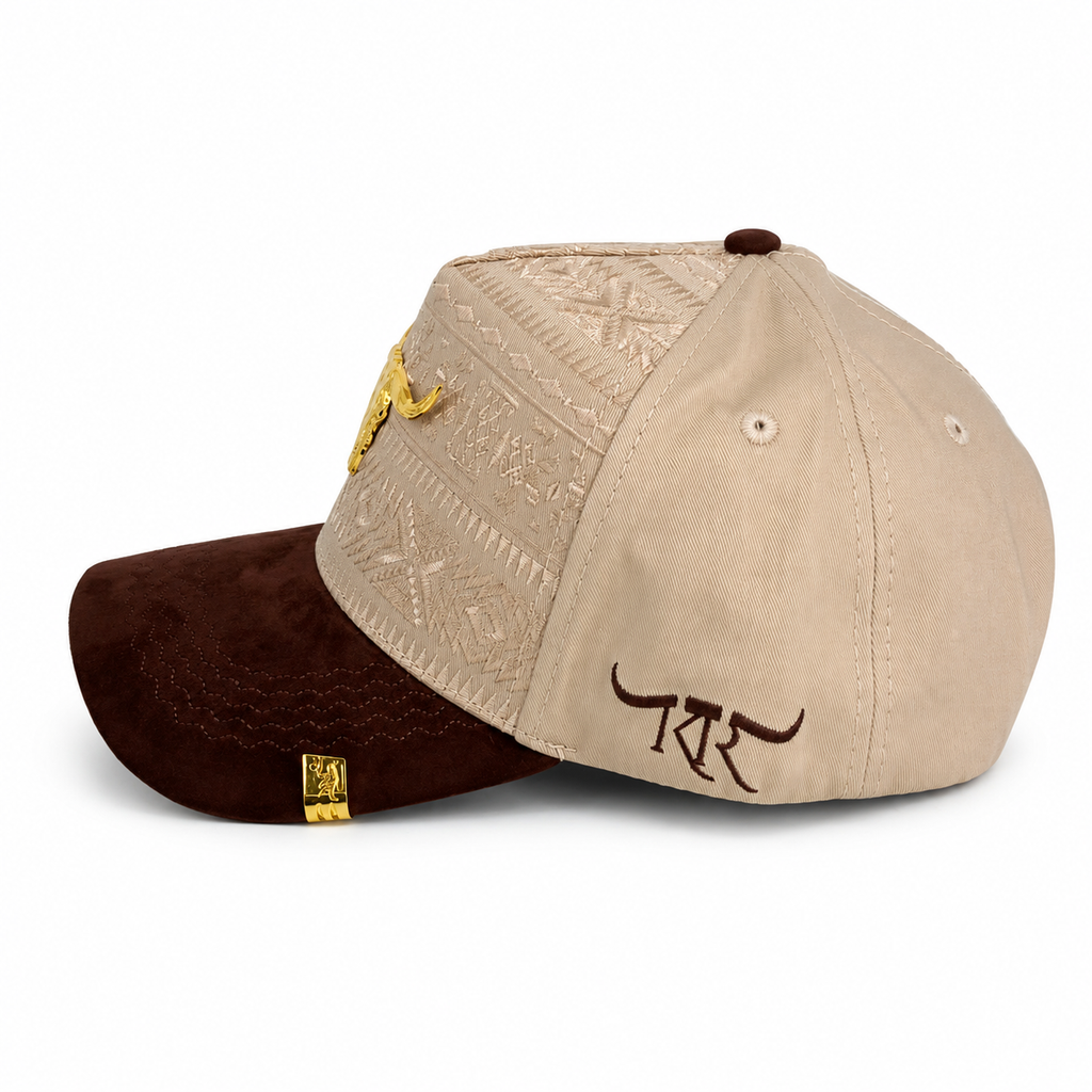 GORRA BIGG BOSS TK RANCH TORO DORADO BEIGE
