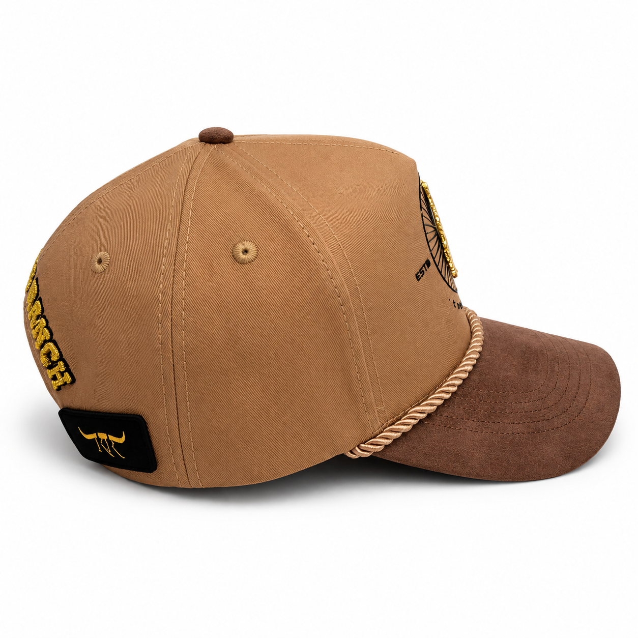 GORRA BIGG BOSS TK RANCH CABALLO DORADO CAFE