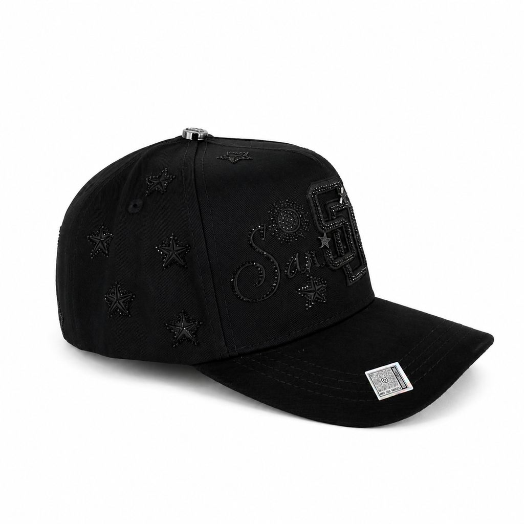GORRA BIGG BOSS - SAN DIEGO ESTRELLAS NEGRA