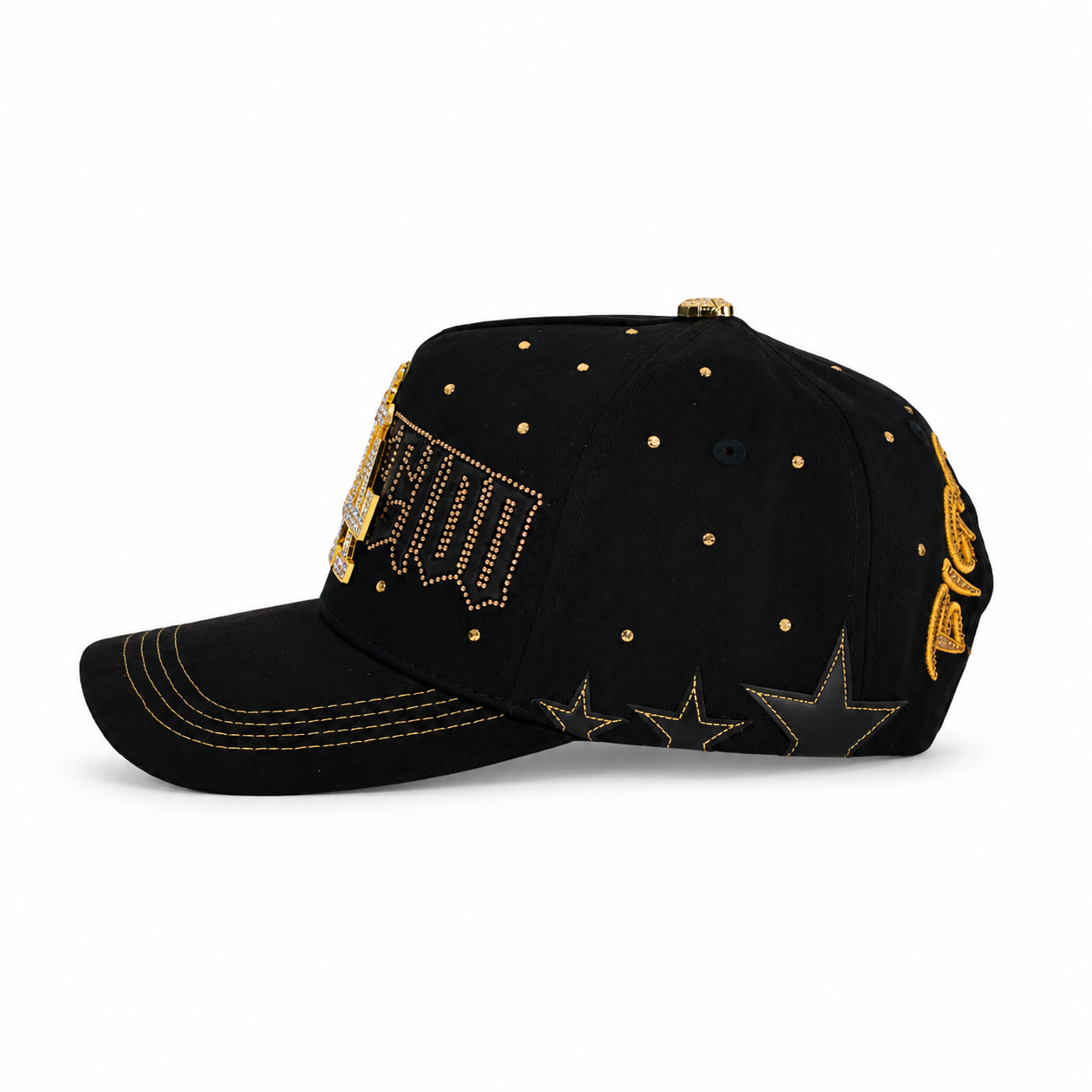 GORRA BIGG BOSS - BENDECIDO COLOR DORADO