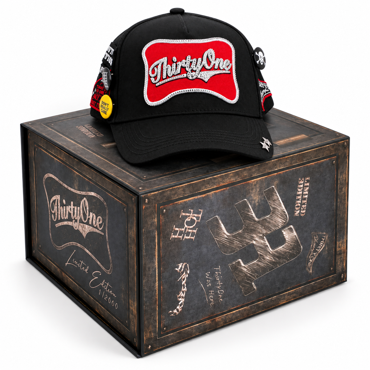 GORRA 31 HATS VARSITY CAJA Y ACCESORIOS