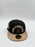 NEW ERA EDICION LOS ANGELES NEGRO CAQUI