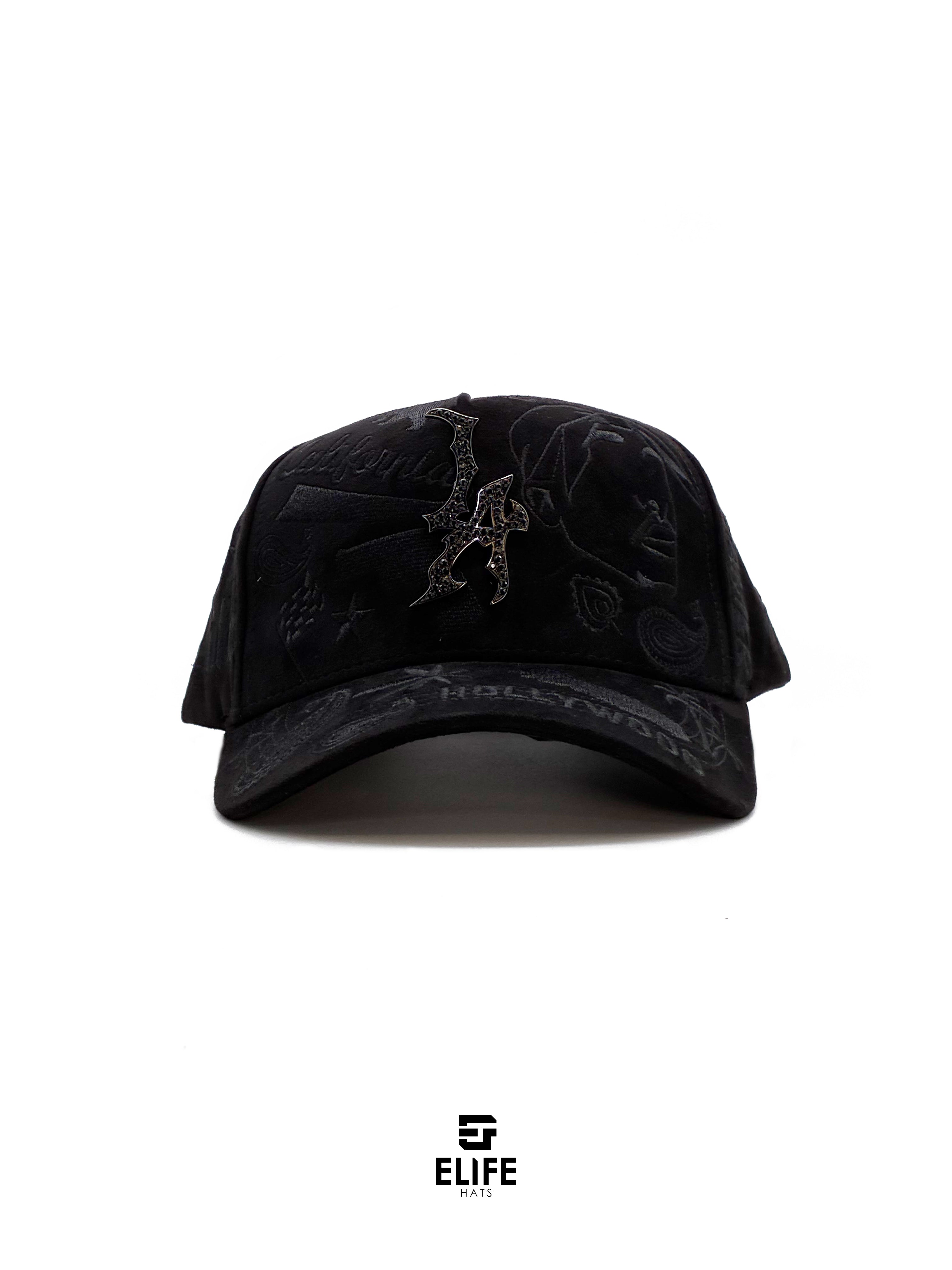 DREAMER HATS- LA LIFE BLACK