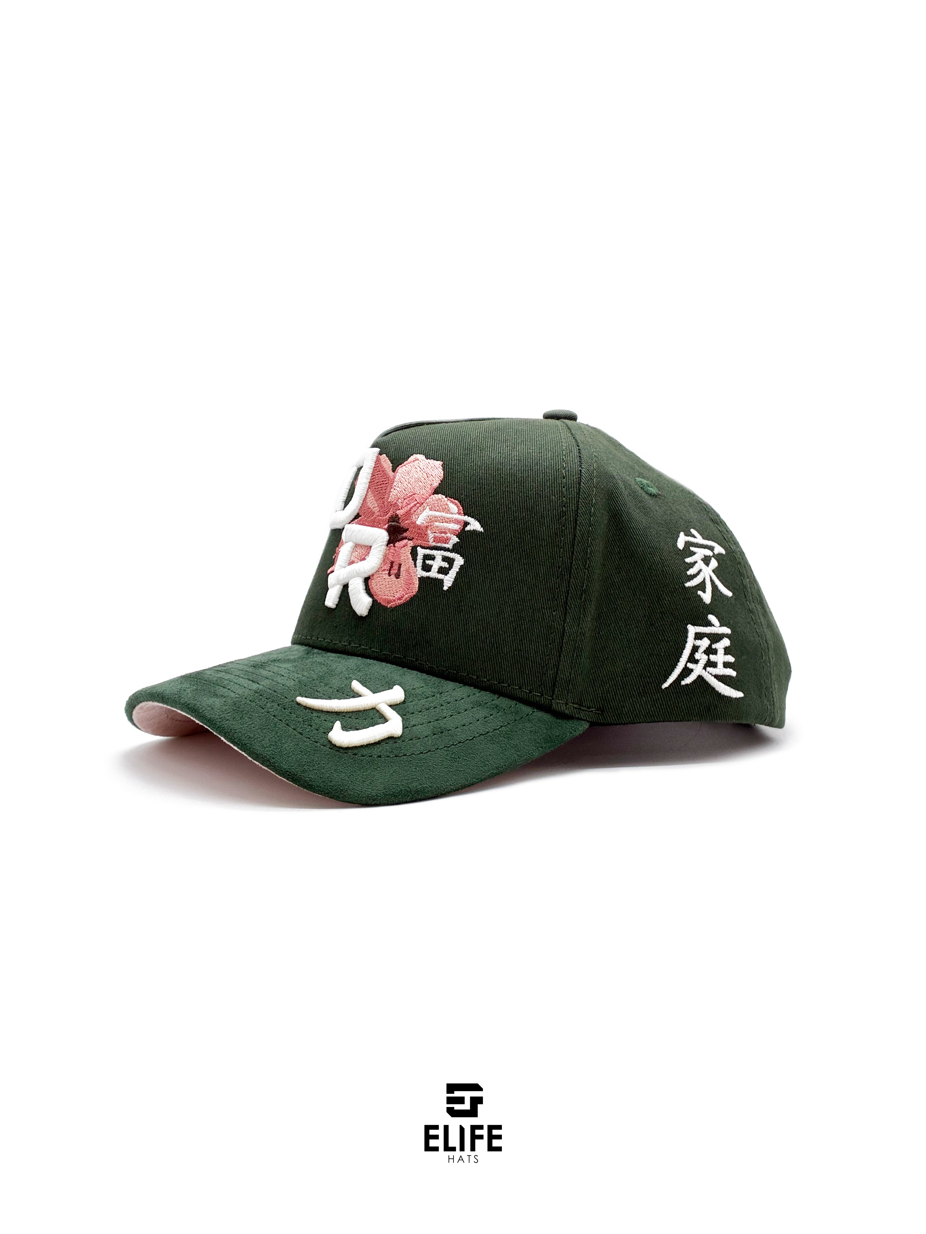 DREAMER HATS- KANJI GREEN